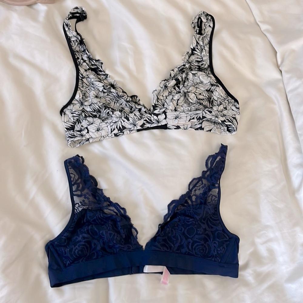 VS pink lace bralette